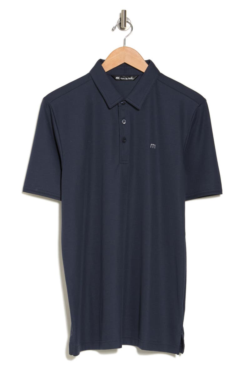 Excursion Knit Polo, Alternate, color, BLUE NIGHTS