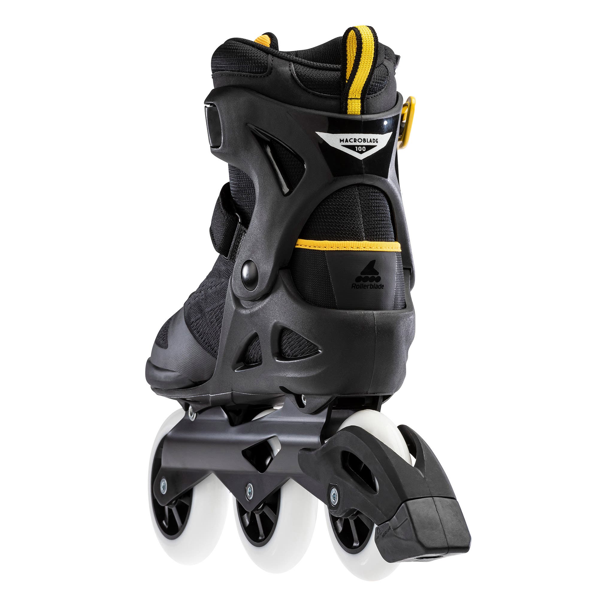 Rollerblade Macroblade 100 3WD Mens Inline Skates, Alternate, color, Black/Yellow