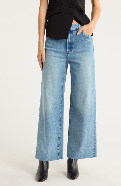x 'Nobody Wants This' Mischa Super High Waist Wide Leg Jeans (Monterey)