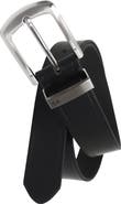 IZOD Mens Leather Jean Belt Metal Keeper