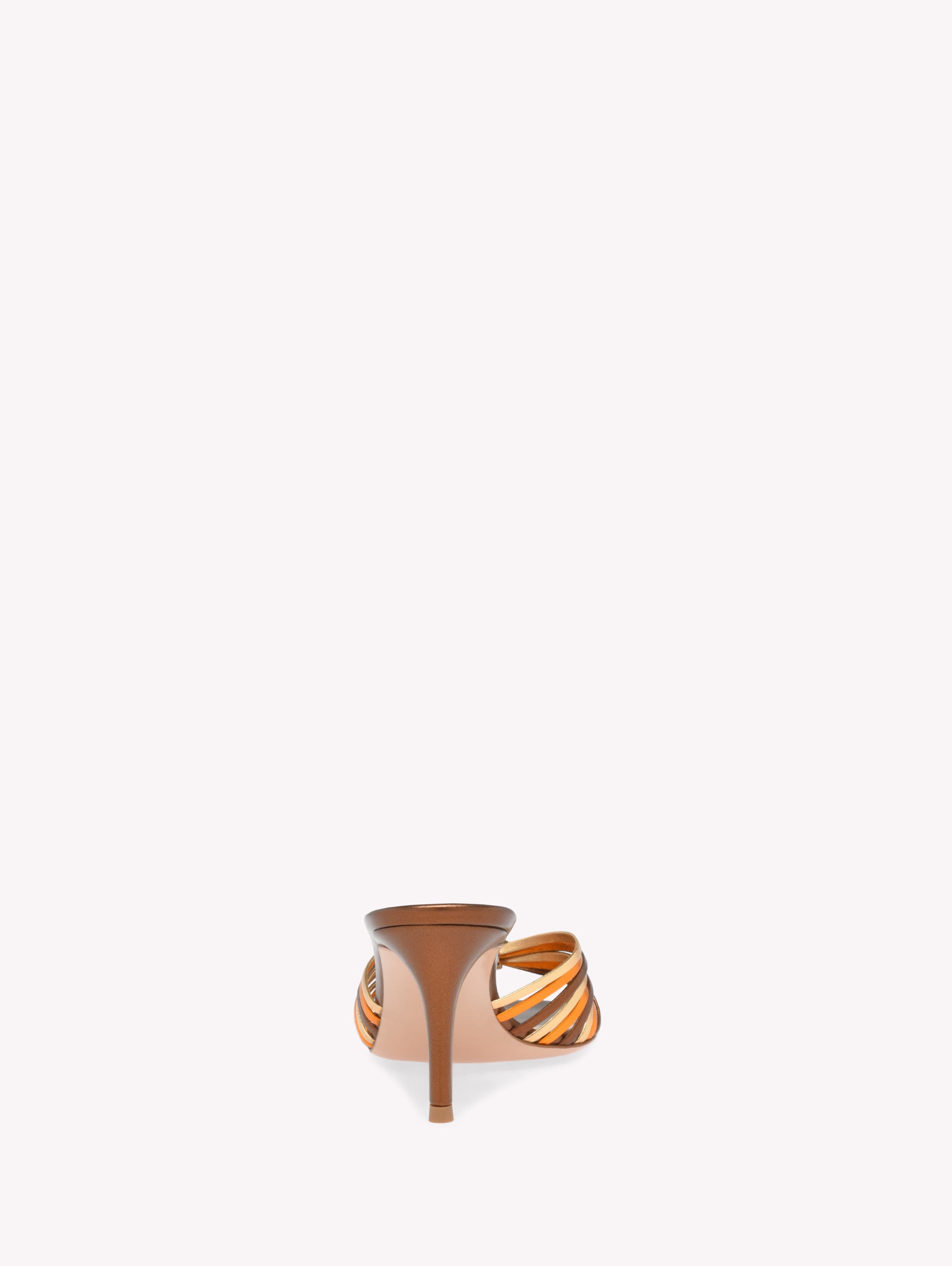 Gianvito Rossi Vyna Sandals, Alternate, color, Hazelnut Nappa