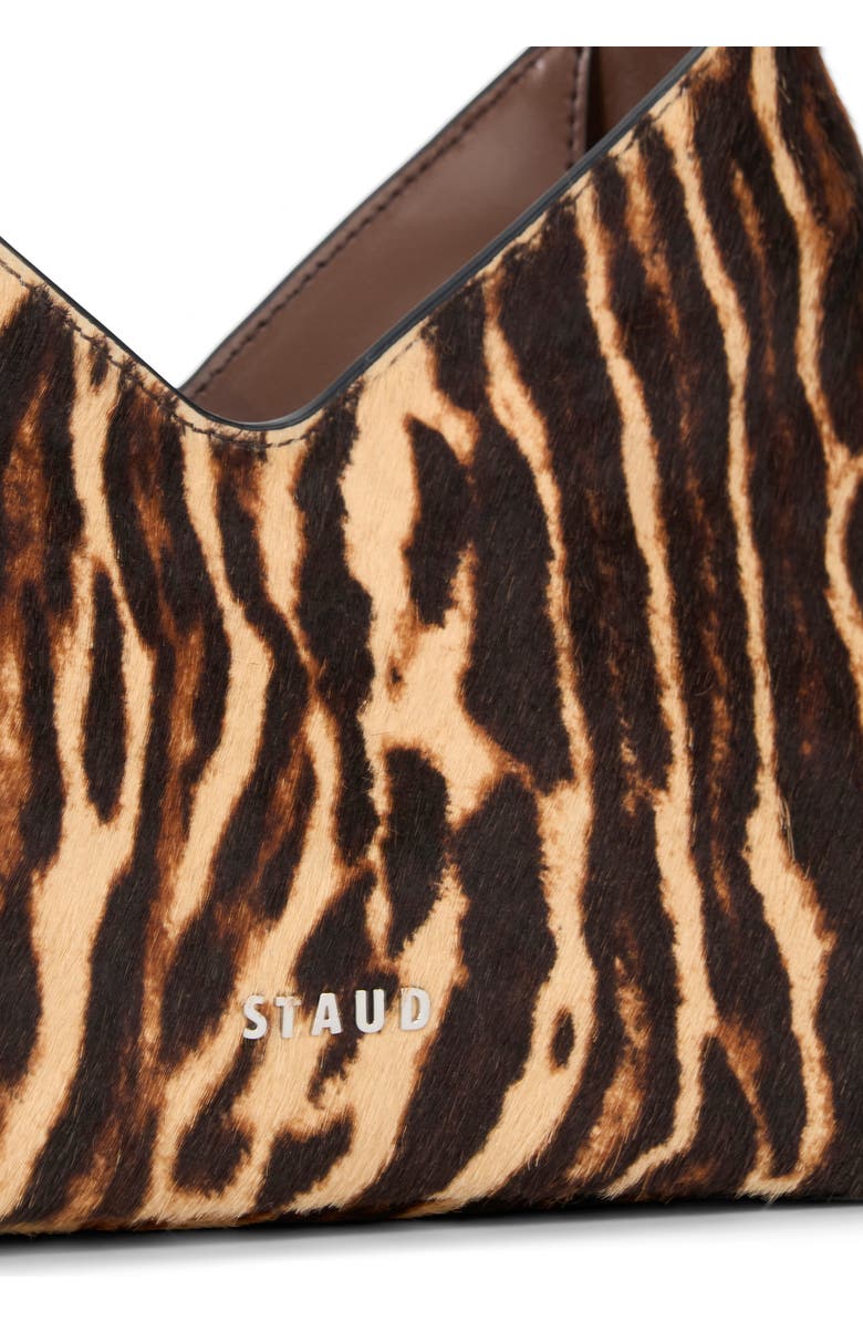 STAUD Valerie Genuine Calf Hair Shoulder Bag, Alternate, color,