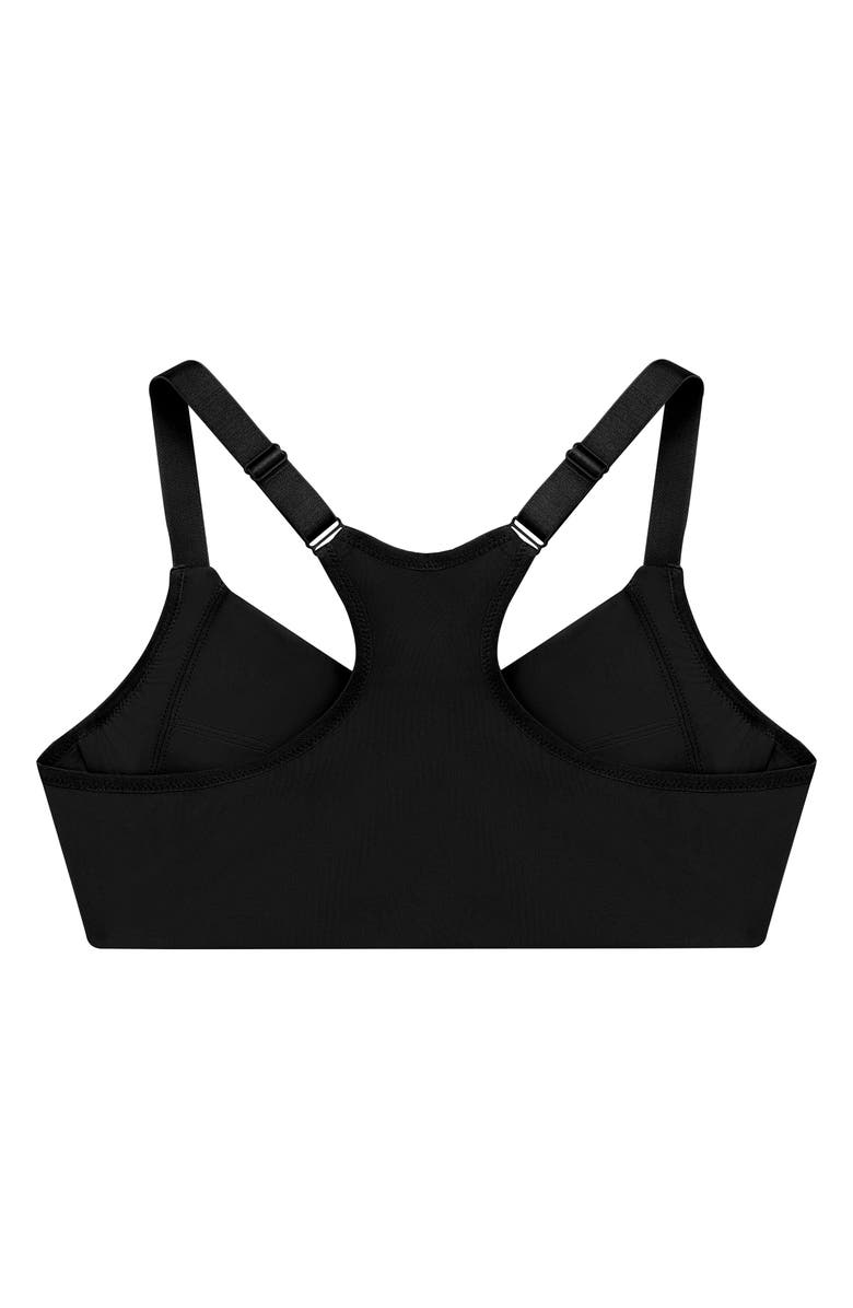 Glamorise WonderWire<sup>®</sup> Front Close Smoothing Underwire Bra, Alternate, color, Black