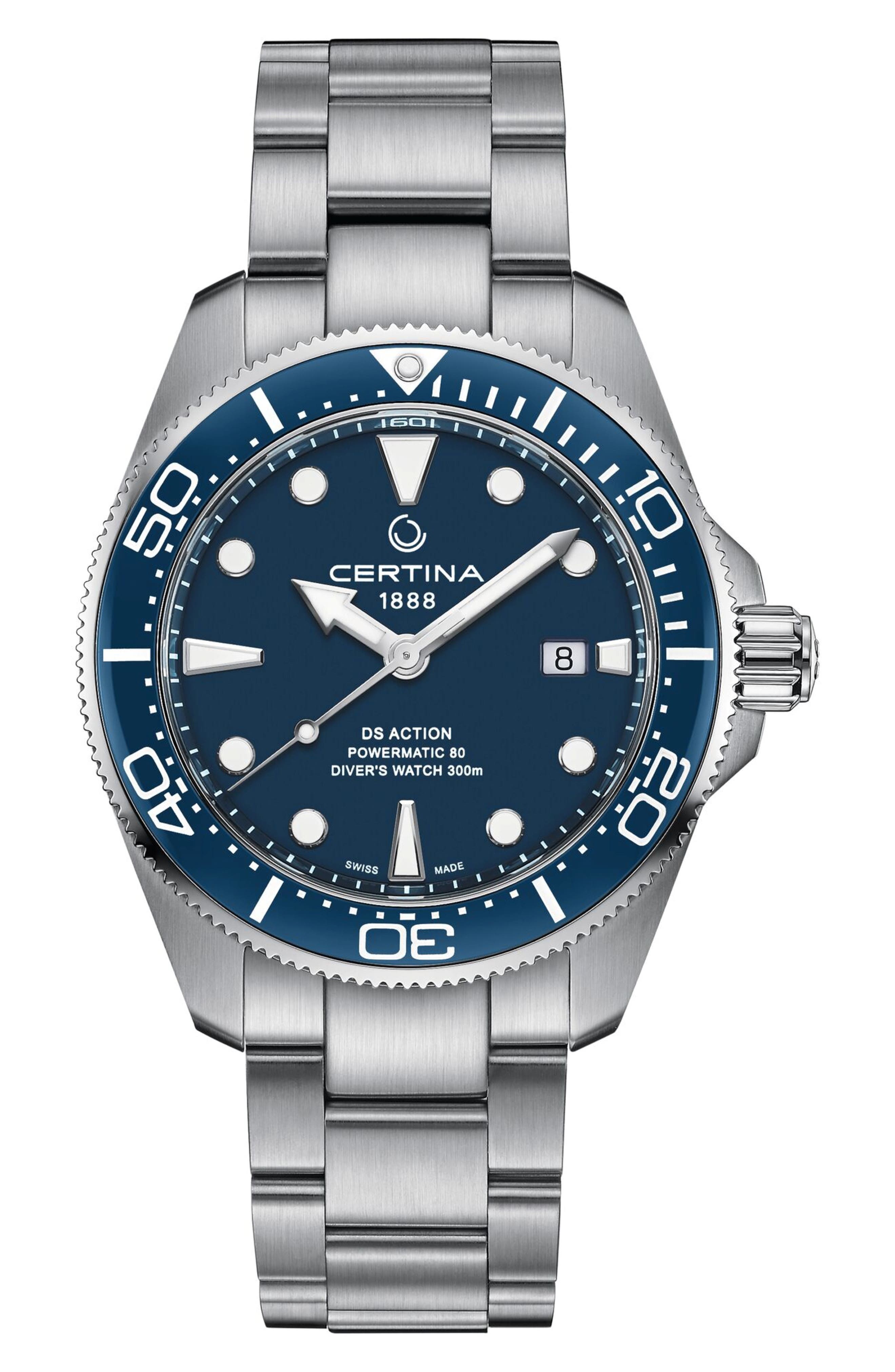 STAINLESS STEEL / BLUE