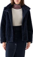 Akris punto Faux Fur Hooded Short Coat