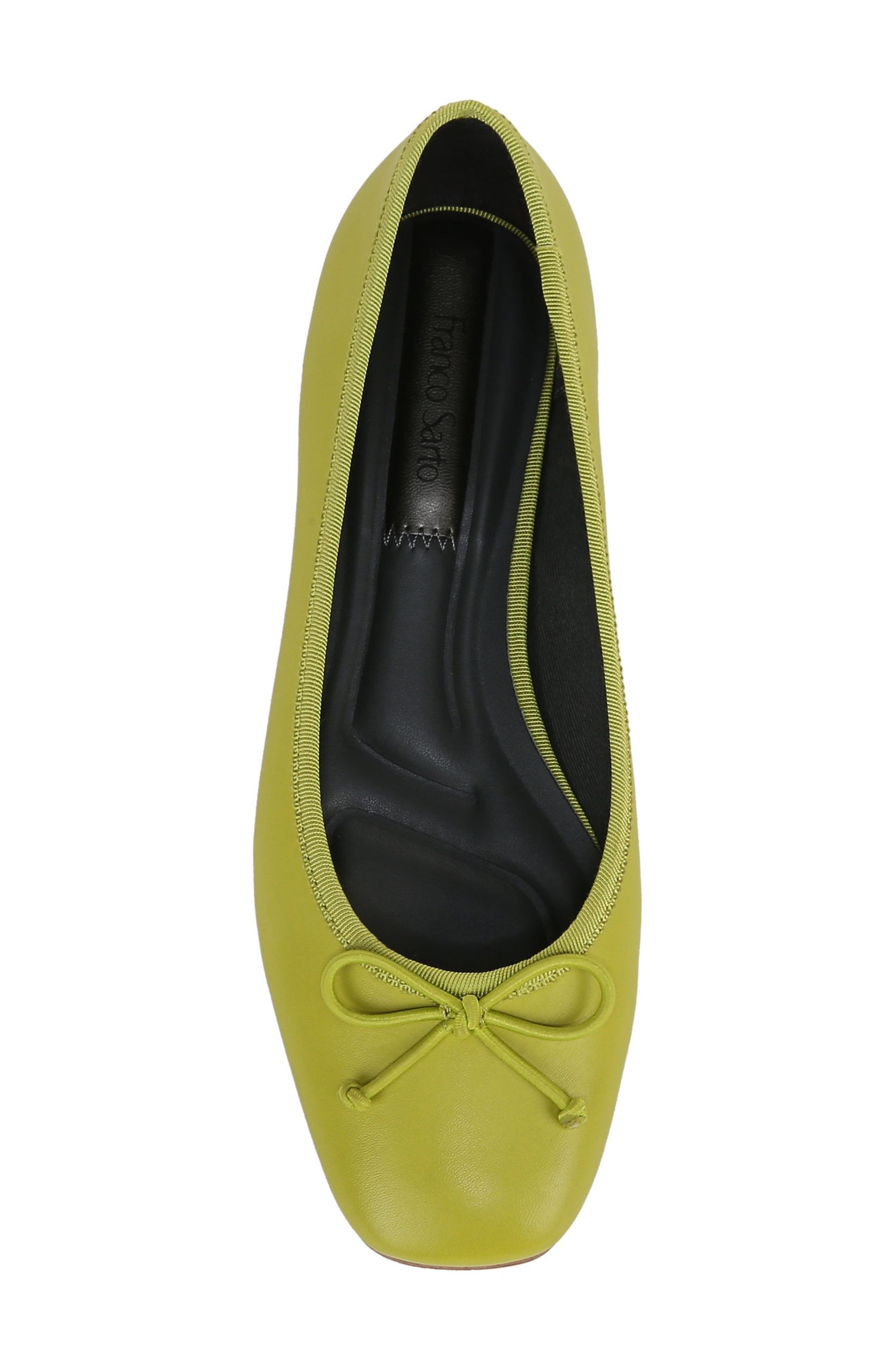 Abigail Ballet Flat, Alternate, color, GREEN