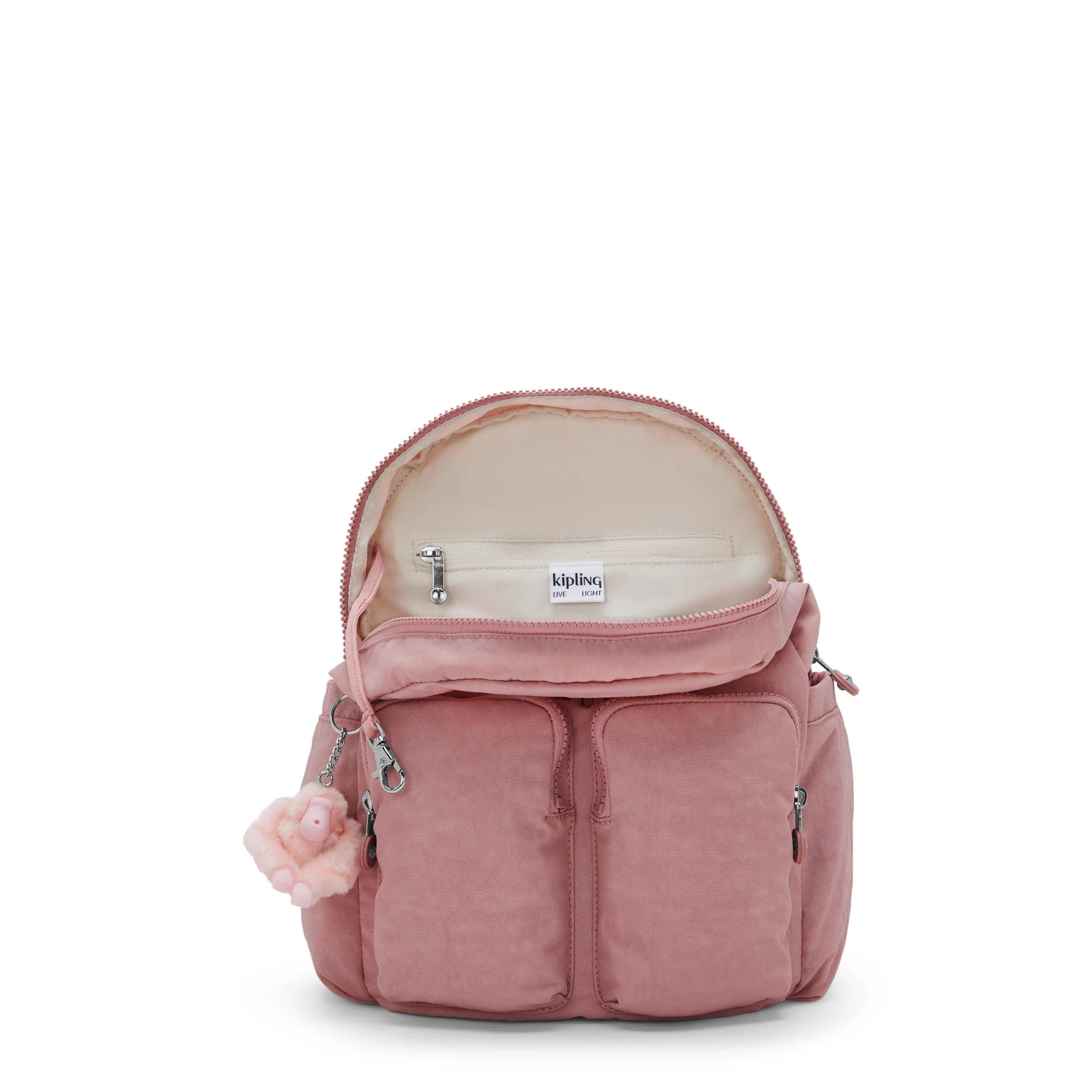 City Pocket Small Backpack, Alternate, color, Smoky Blush
