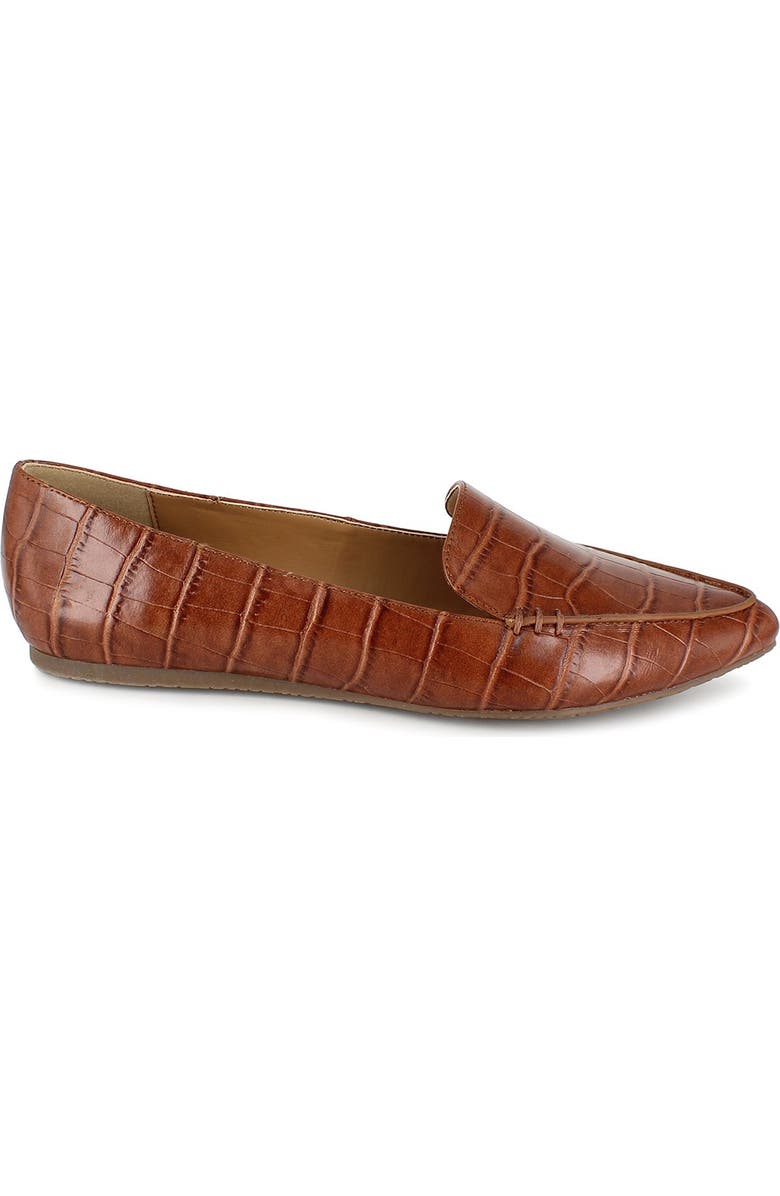 Esprit Blaire Croc Embossed Flat, Alternate, color,