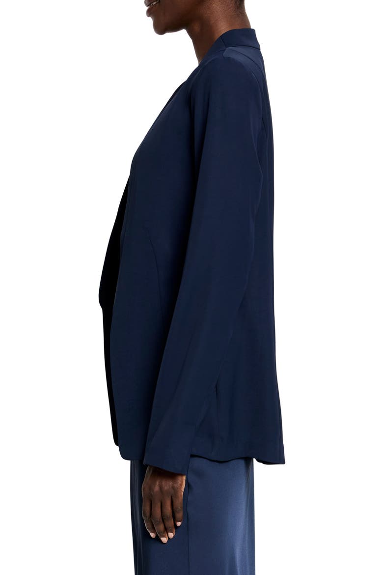 Social Edit Blazer, Alternate, color, DARK INDIGO
