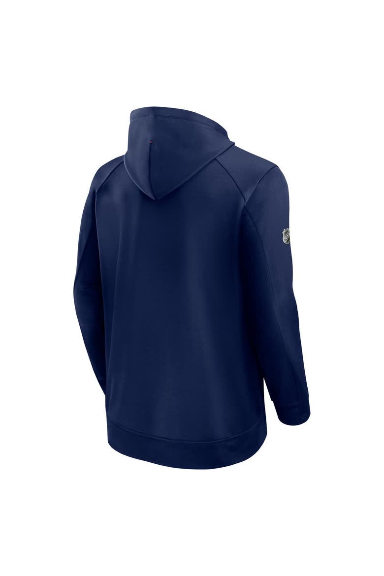 Men's Fanatics Blue New York Rangers Big & Tall Authentic Pro Pullover Hoodie, Alternate, color, Blue