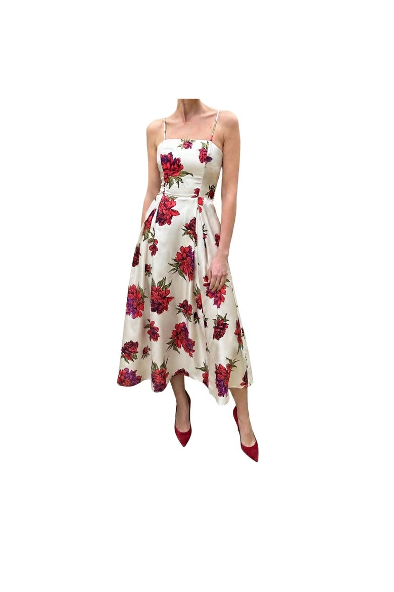 x Julie Harrah-Kelly Dress, Alternate, color, Red