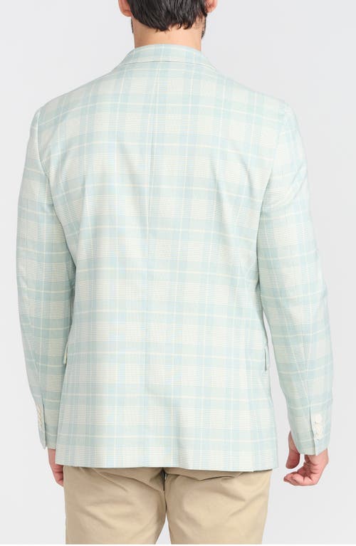 Savile Row Co Mayfair Plaid Notch Lapel Blazer