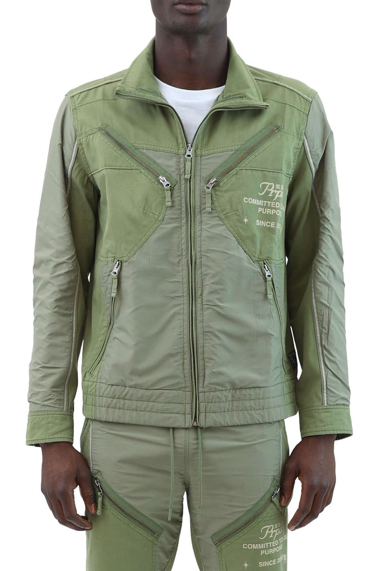 Bear Cub Jacket, Main, color, ARMY GREEN
