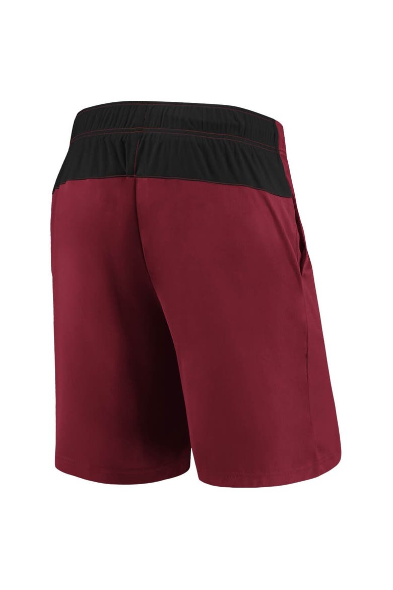 Men's Fanatics Branded Garnet Atlanta United FC Primary Logo Shorts, Alternate, color, Garnet