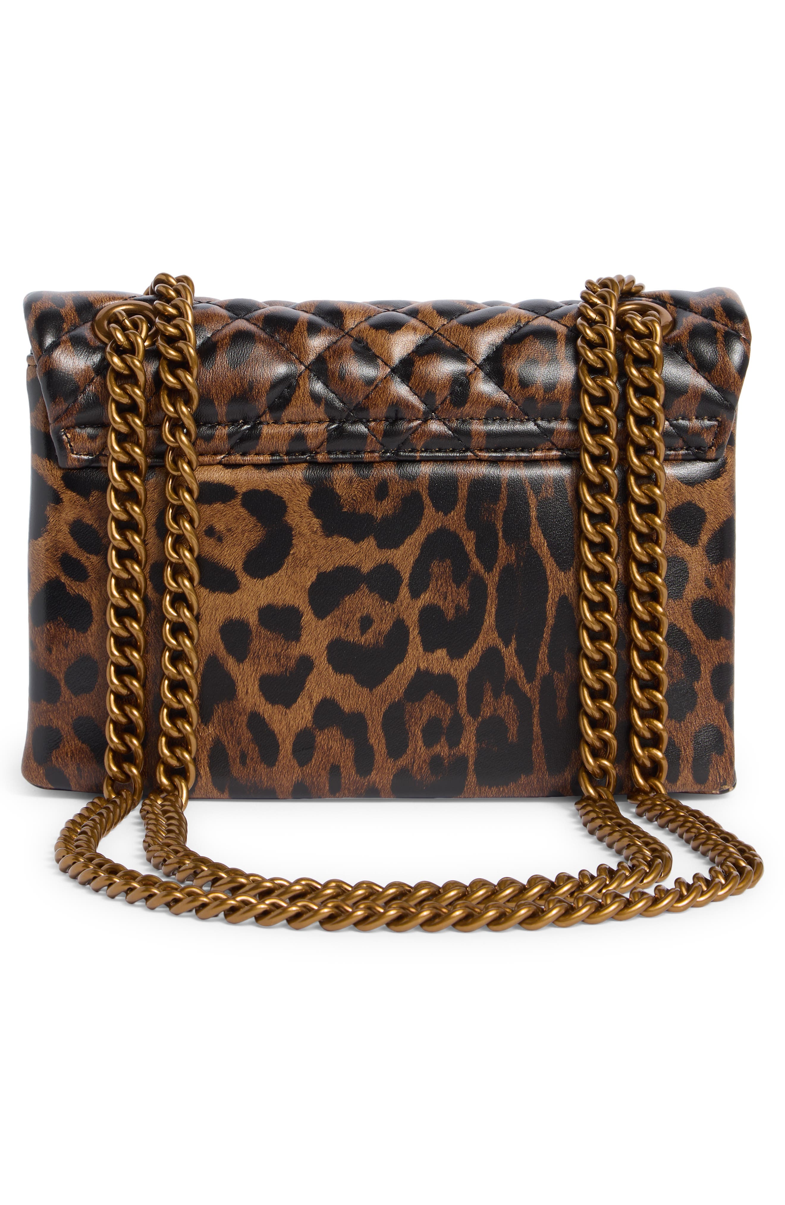 Kurt Geiger London Mini Brixton Leather Crossbody Bag, Alternate, color, Open Brown