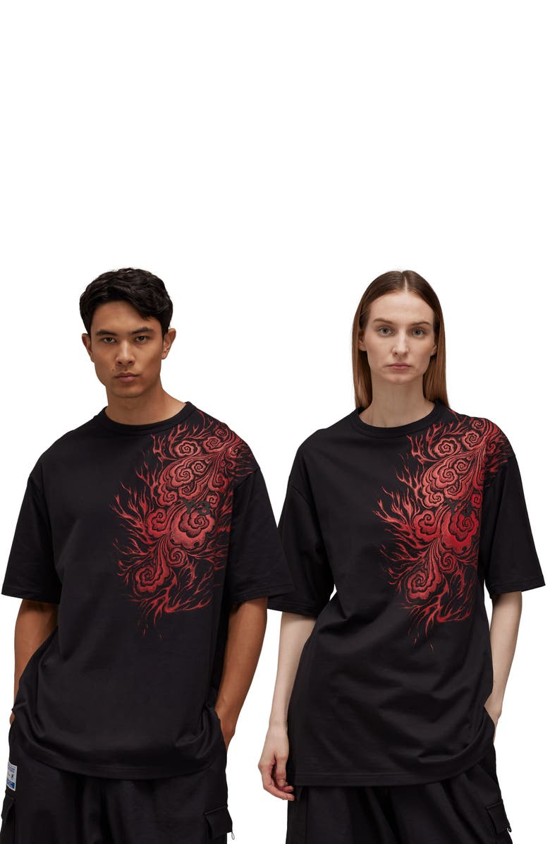 Y-3 x JFA Graphic T-Shirt, Alternate, color,