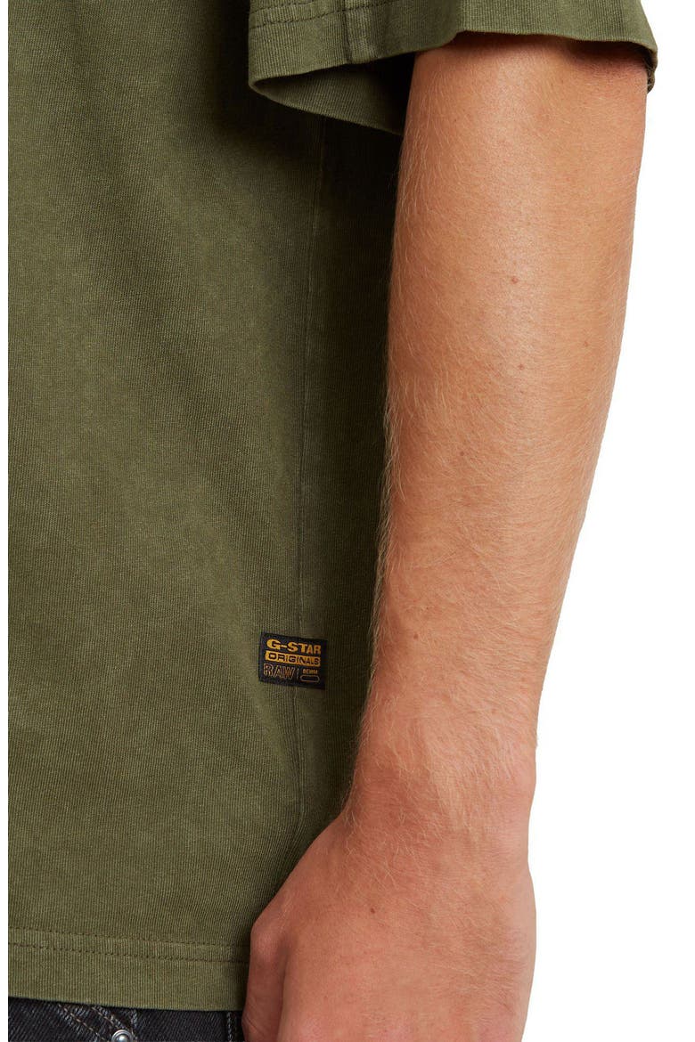 Washed Boxy T-Shirt, Alternate, color, COMBAT SMOKEY GD