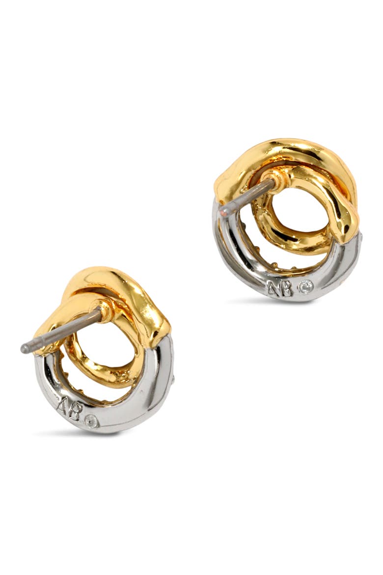 Solanales Crystal Spiral Stud Earrings, Alternate, color, CRYSTALS
