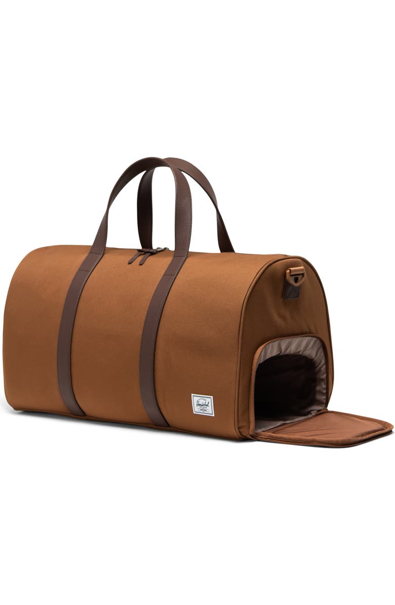 Herschel Supply Co. Novel Water Resistant Recycled Polyester Duffle Bag, Alternate, color,