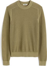 Madewell Mesh Knit Crewneck Sweater