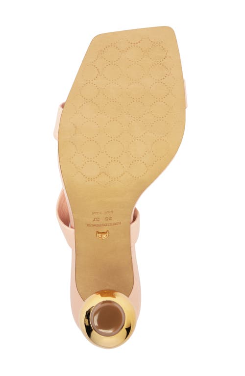 Arezzo Gianna High Slide Sandal In Neutral