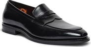 Santoni Gregor Patent Leather Penny Loafer