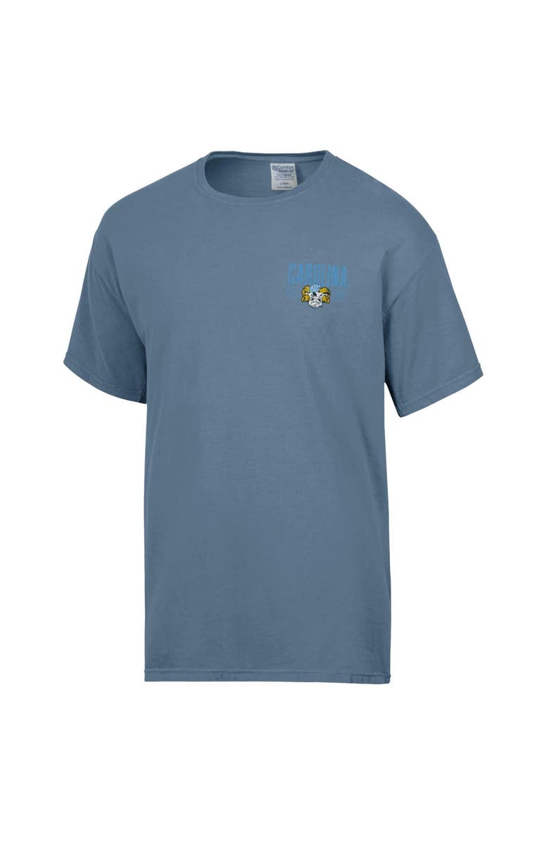 ComfortWash Men's ComfortWash Blue North Carolina Tar Heels Big Name T-Shirt, Alternate, color, Blue