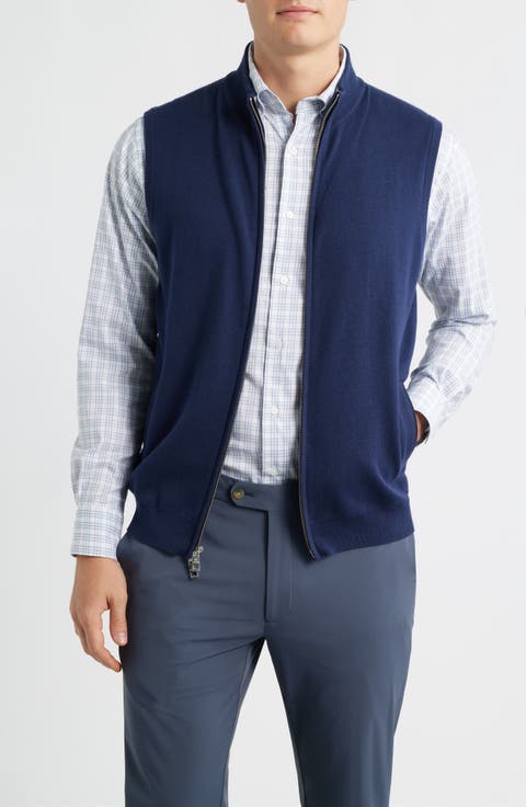 Coolspun Performance Full Zip Sweater Vest