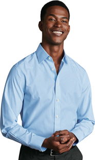 Charles Tyrwhitt Non-Iron Bengal Stripe Shirt