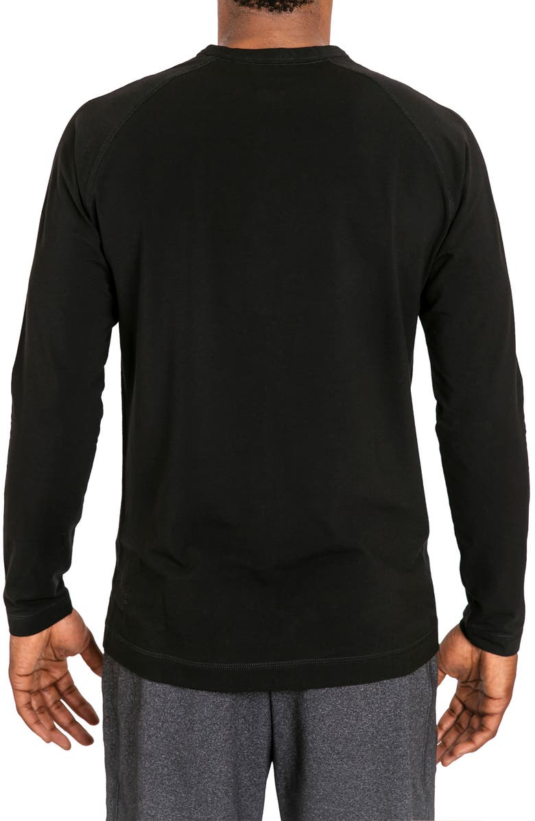 Public Rec Go-To Long Sleeve Performance Henley T-Shirt, Alternate, color, 