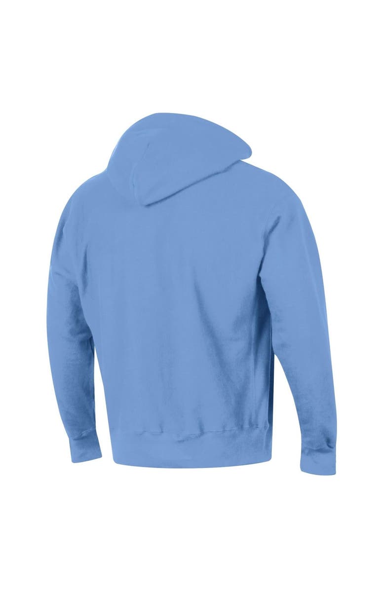Champion Men's Champion Light Blue Delaware State Hornets Tall Arch Pullover Hoodie, Alternate, color, 