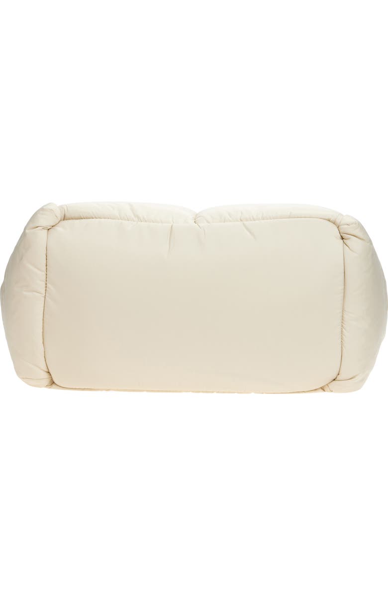 Moncler Mommy Quilted Diaper Bag, Alternate, color, Beige