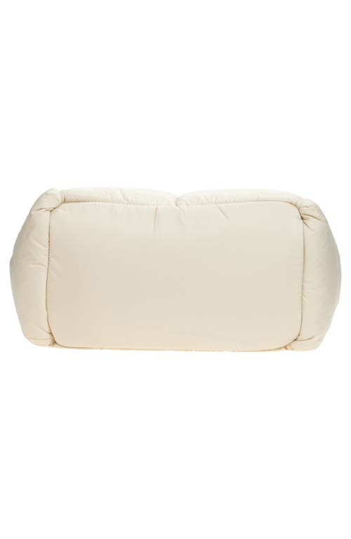 Moncler Mommy Quilted Diaper Bag In Sand