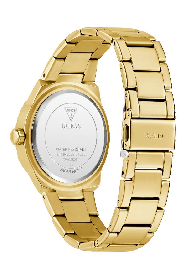 Sangria Rainbow Ombré Bracelet Watch, 36mm, Alternate, color, GOLD