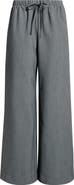 Open Edit Icon Pull-On Wide Leg Pants