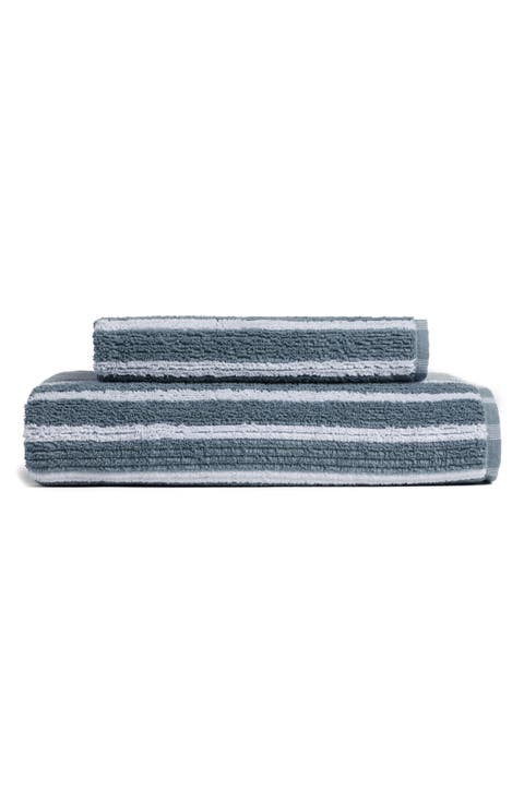 Resort Stripe Organic Cotton Terry Bath Towel
