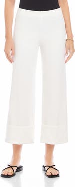 FIFTEEN TWENTY Regina Cuff Crop Wide Leg Pants