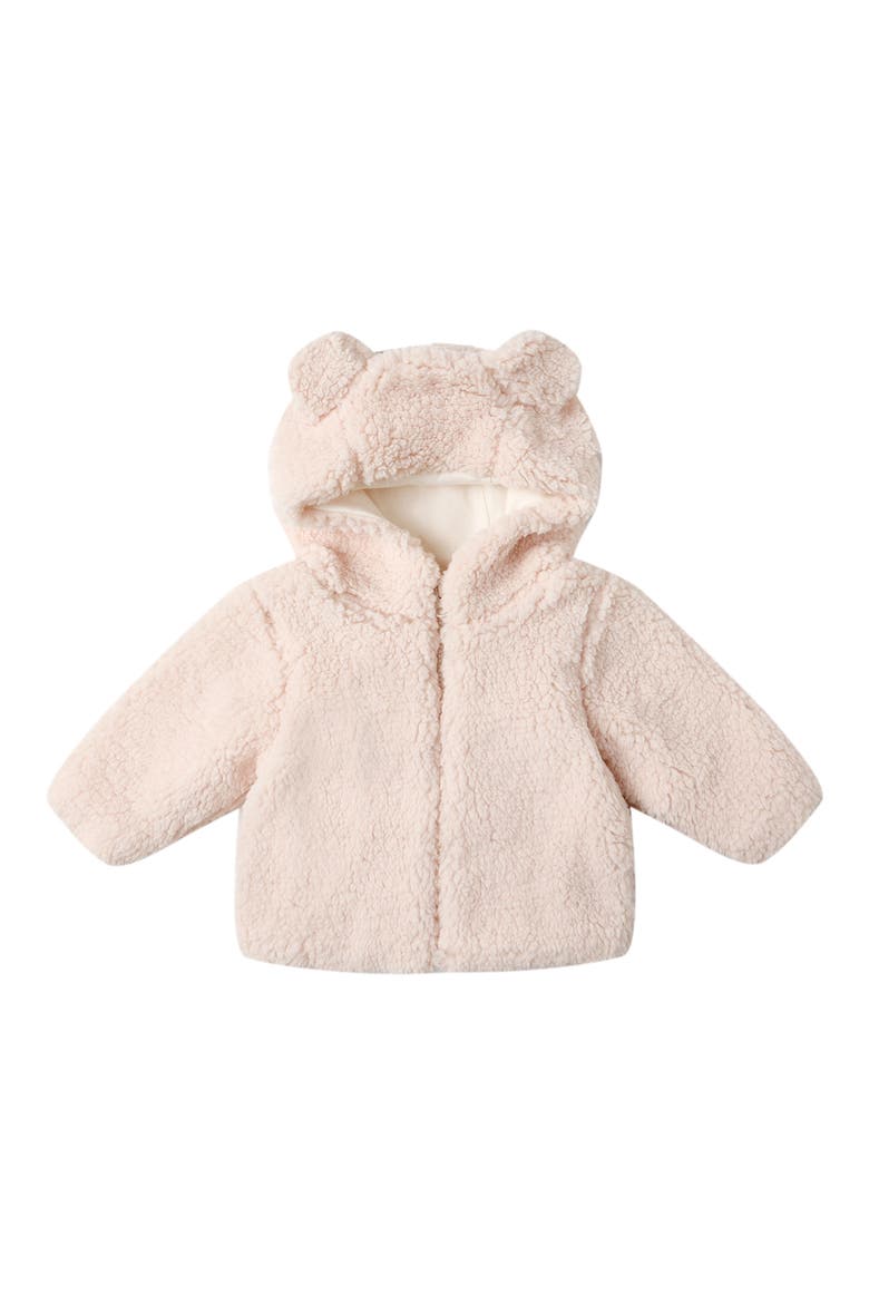 Kids' Bear Fleece Jacket, Main, color, ANTIQUE