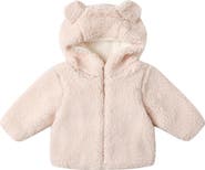 QUINCY MAE Kids' Bear Fleece Jacket