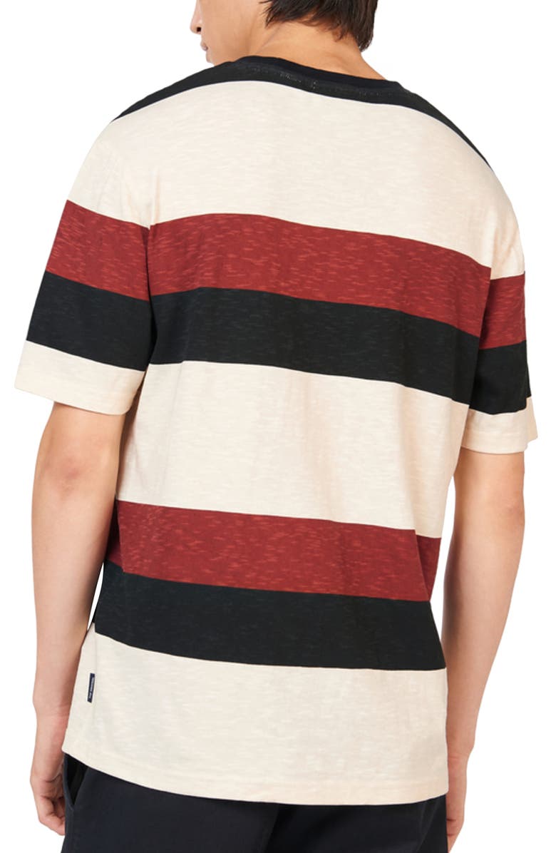 Ben Sherman Imagine Relaxed Fit Block Stripe Graphic T-Shirt, Alternate, color,