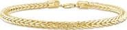 DELMAR Men's Foxtail Chain Bracelet