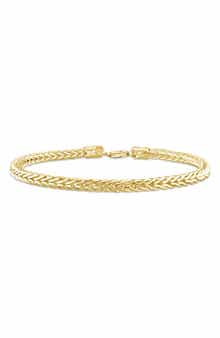 DELMAR Men's Foxtail Chain Bracelet
