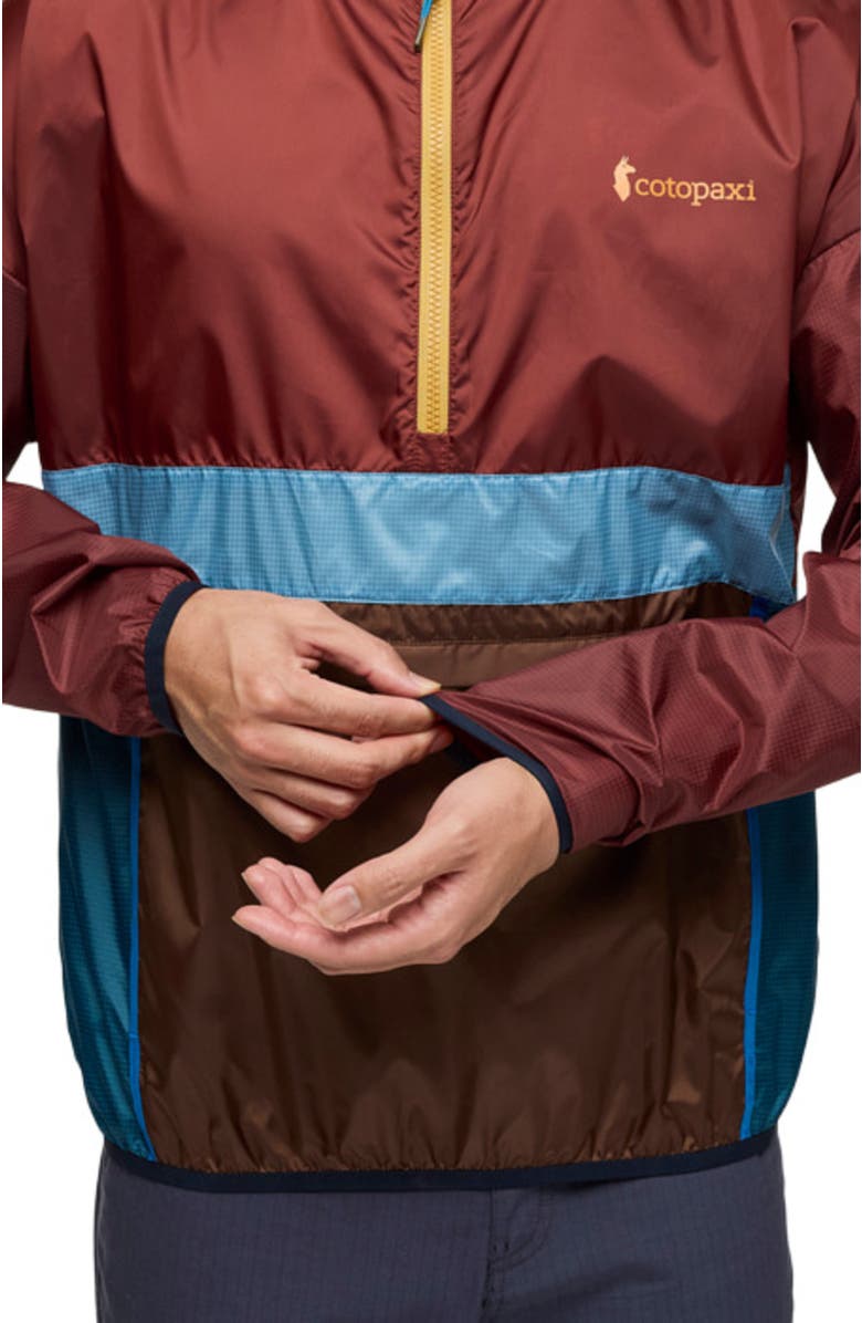 Cotopaxi Teca Half-Zip Windbreaker - Men's, Alternate, color, Riverbend