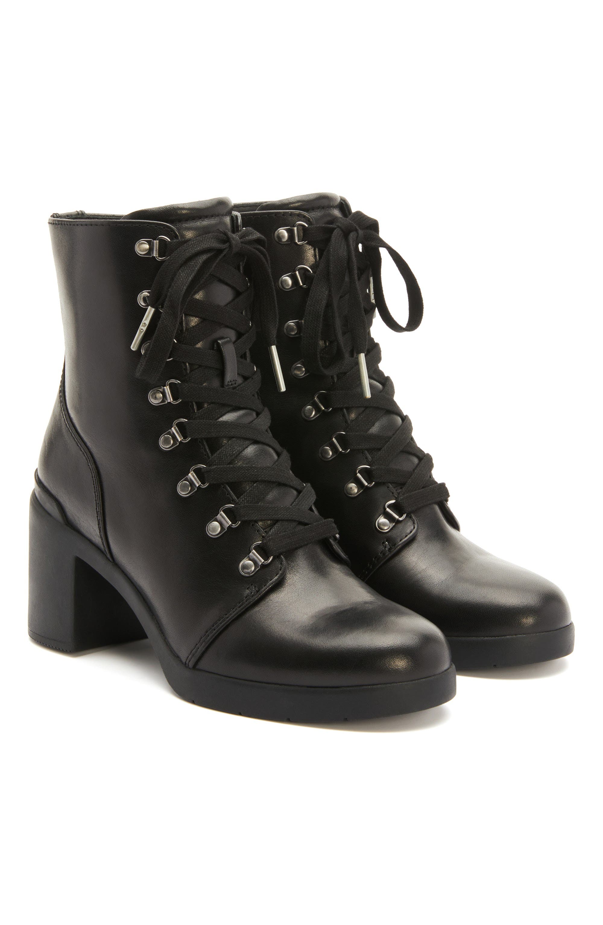 ABEO Metropolis Lace Boot, Alternate, color, Black - Regular