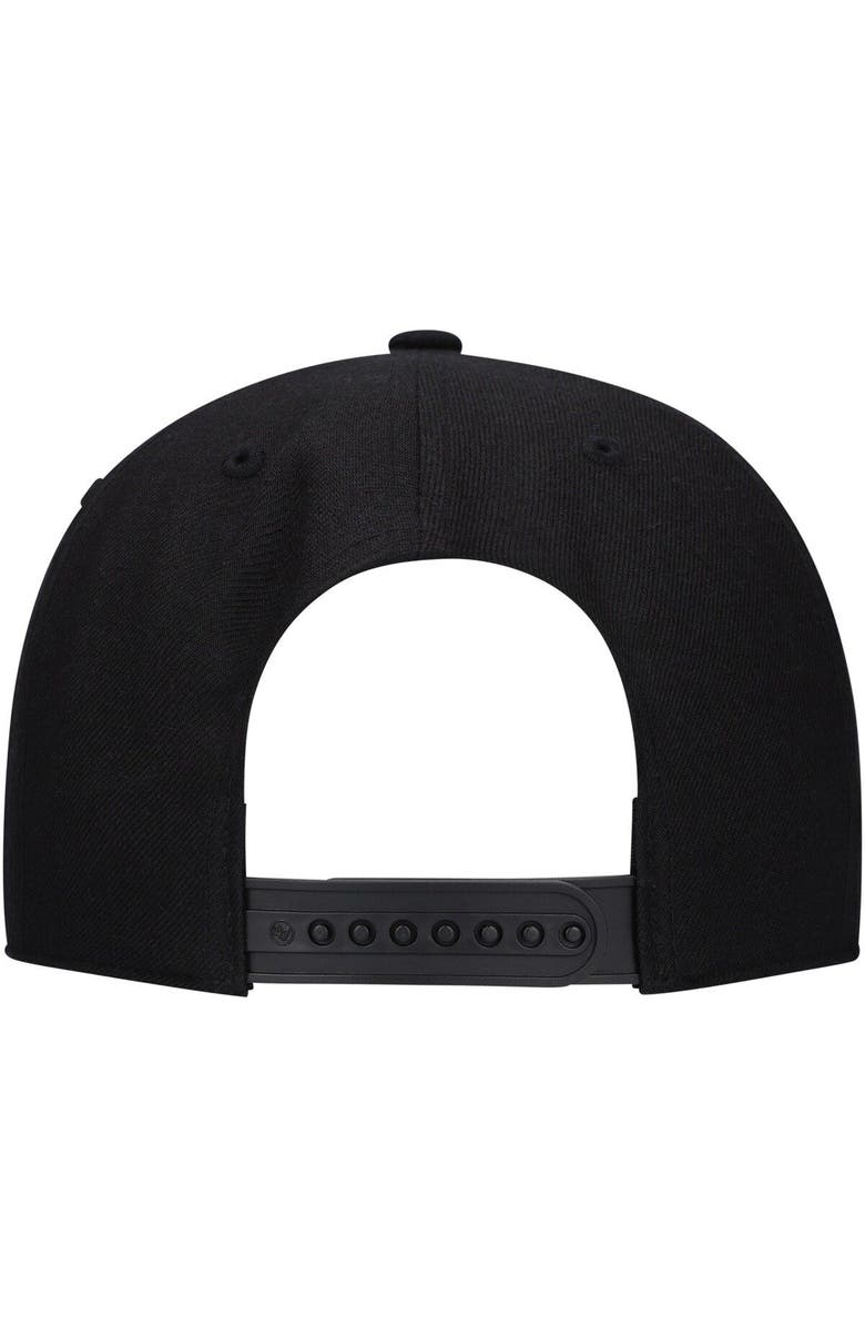 '47 Men's '47 Baltimore Orioles Black on Black Sure Shot Captain Snapback Hat, Alternate, color, 