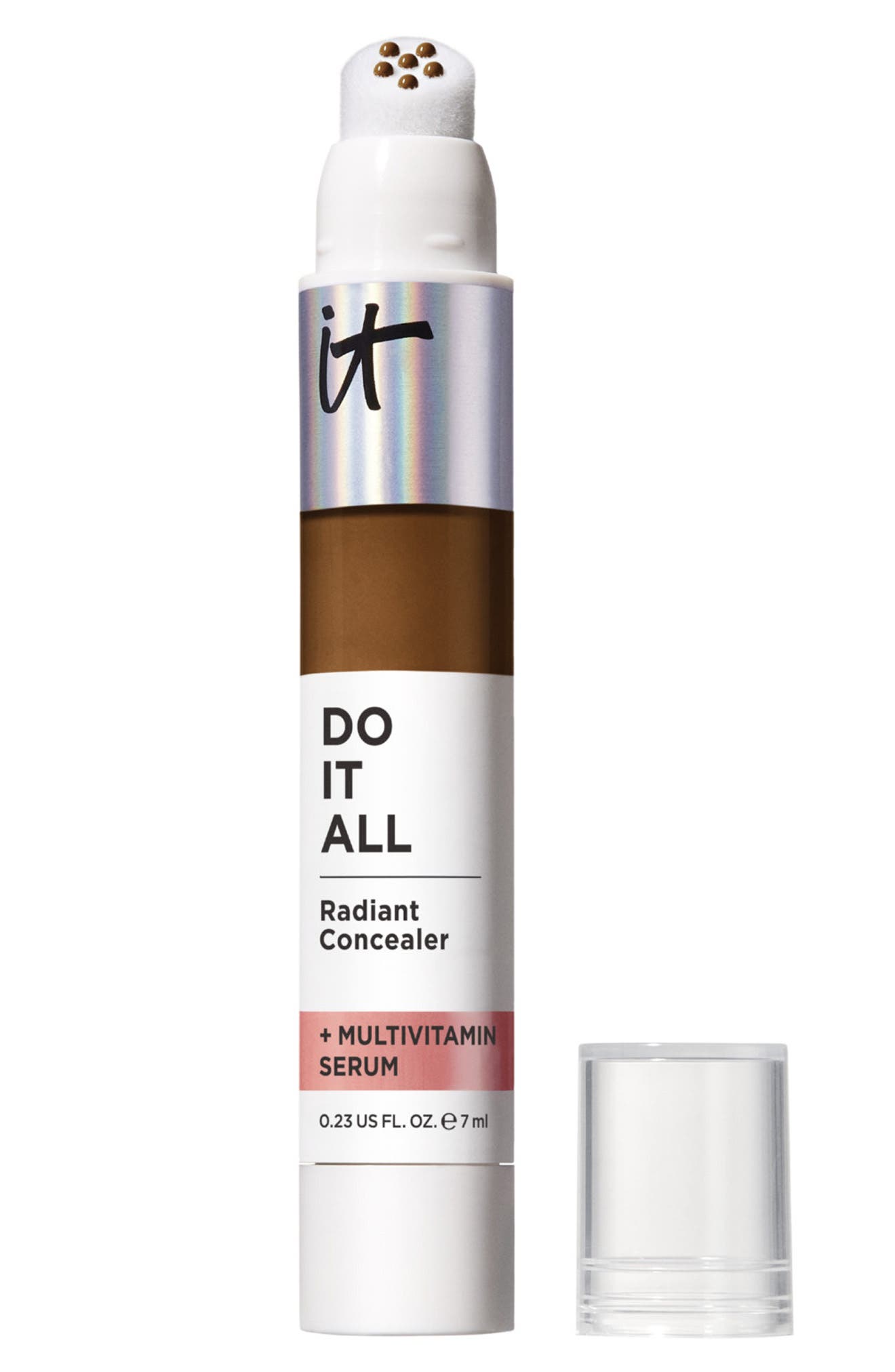 IT Cosmetics Do It All Radiant Concealer + Multivitamin Serum in Deep Warm 605 