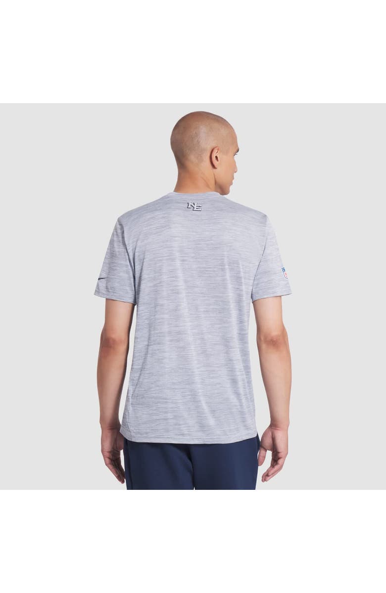 Nike Men's Nike Silver New England Patriots 2025 Rivalries Collection Sideline Velocity Dri-FIT T-Shirt, Alternate, color, Silver