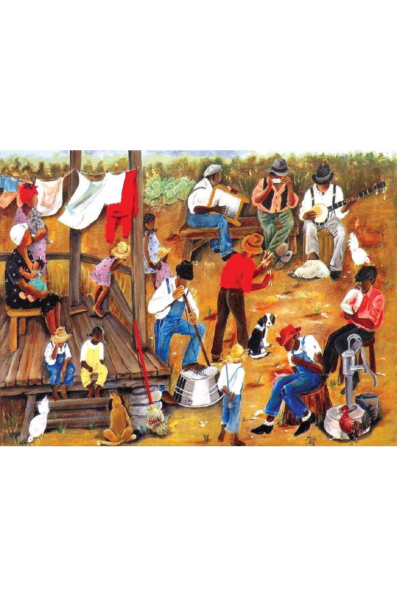 The Beginning of Jazz 1000 piece Jigsaw Puzzle for Adults, Alternate, color, Multicolor