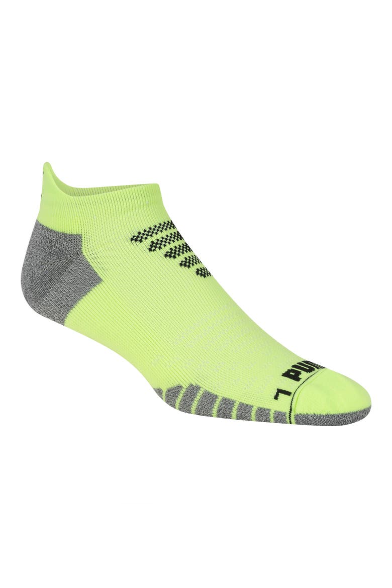 3-Pack Terry Low Cut Length Socks, Alternate, color, GREY/ YELLOW