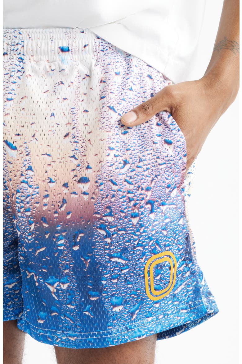 Splash Mesh Shorts, Alternate, color, MORNING DEW
